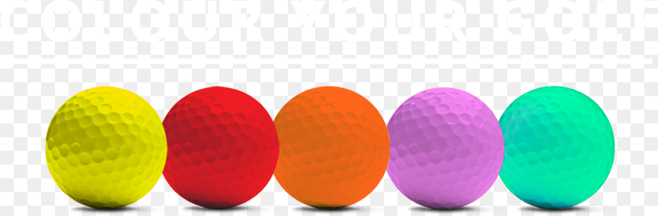Coloured Golf Balls By Redline Sphere, Ball, Golf Ball, Sport, Balloon Free Png Download