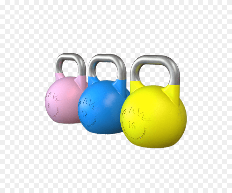 Coloured Kettlebell Set, Fitness, Gym, Sport, Working Out Free Transparent Png