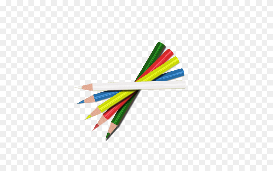 Coloured Pencils Crayons, Pencil Png Image