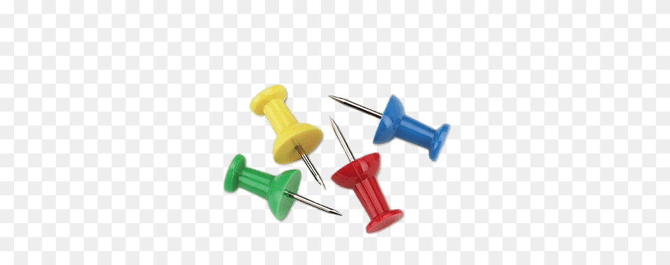 Coloured Push Pins, Pin, Machine, Screw Free Transparent Png