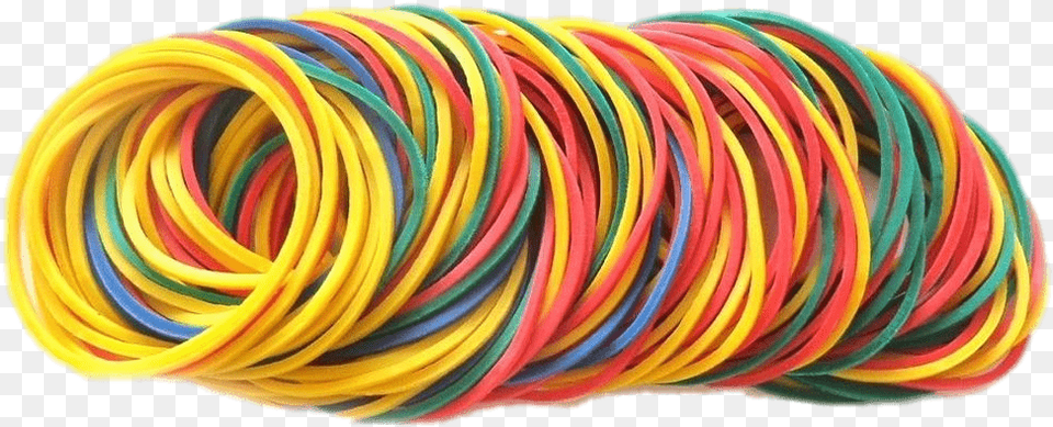 Coloured Rubber Bands Rubber Band Playing Clip Art, Wire Free Png Download