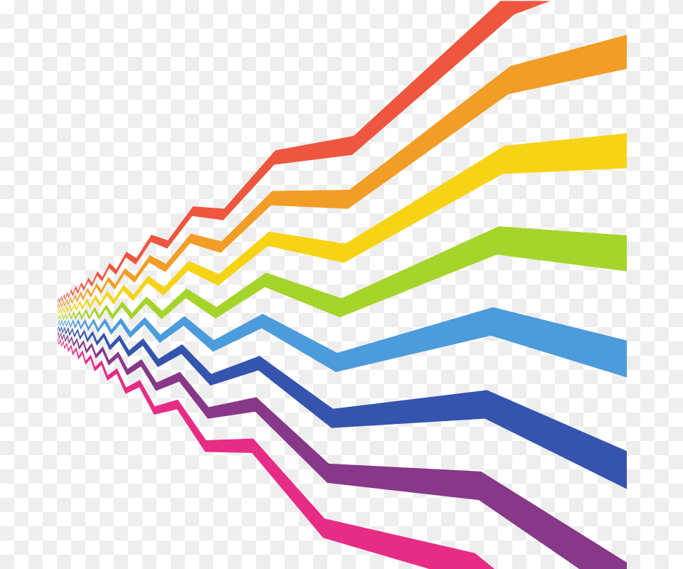 Coloured Zigzag Lines Openclipart Pattern Zigzag Line Art, Graphics, Light, Smoke Pipe Png