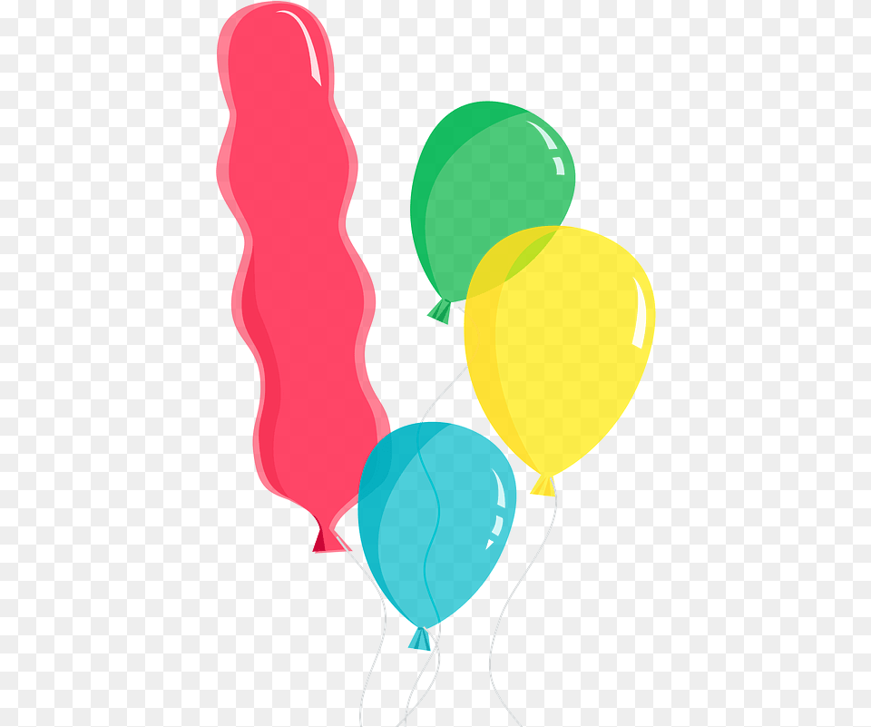Colourful Balloons Clipart Birthday Balloons Clip Art, Balloon Png
