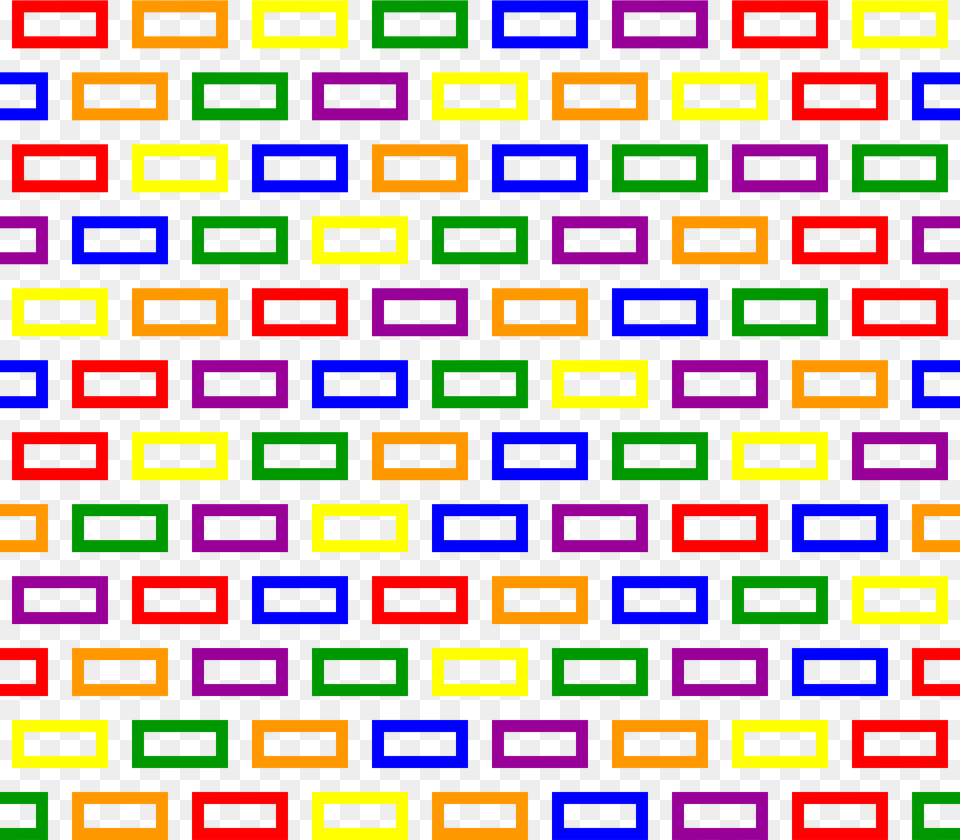 Colourful Bricks Pattern, Scoreboard Png