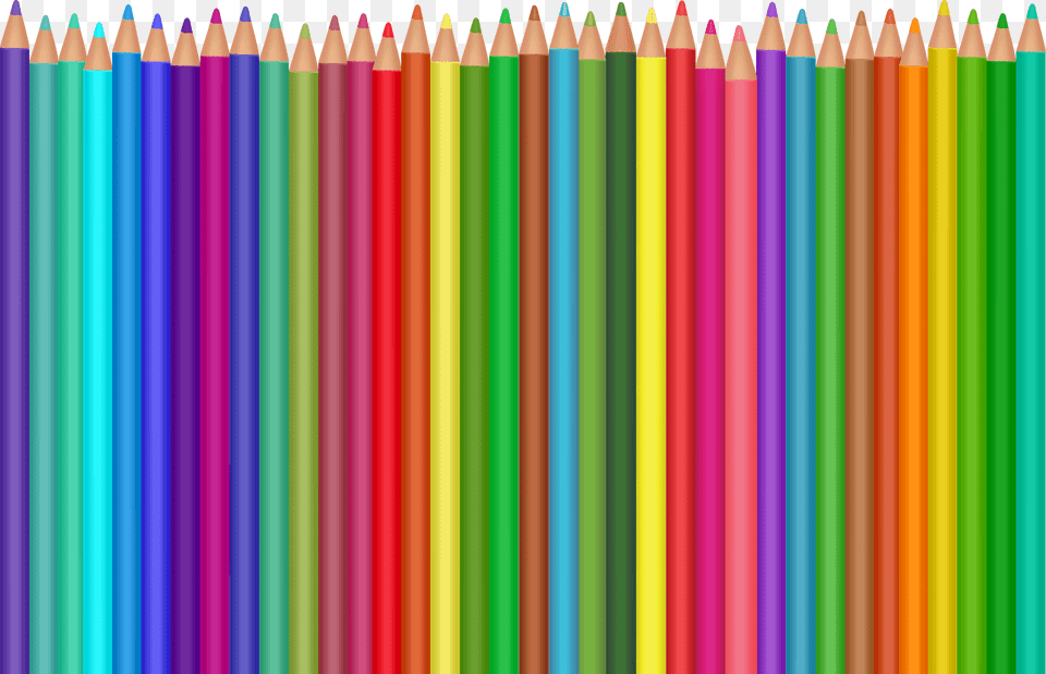 Colourful Crayons Clipart, Pencil Free Png Download