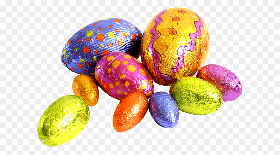 Colourful Easter Eggs, Food, Egg, Ball, Tennis Free Png