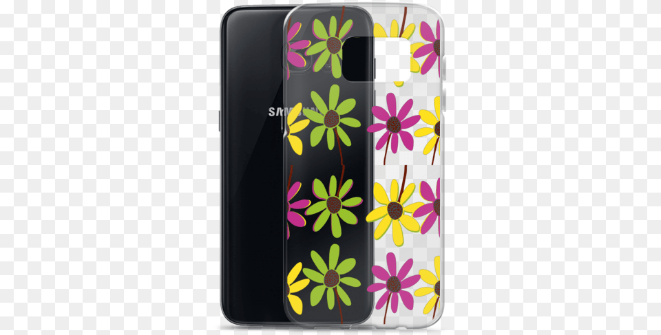 Colourful Hand Drawn Flower Petals Samsung Case Sold By Teespect Smartphone, Electronics, Mobile Phone, Phone, Daisy Png Image