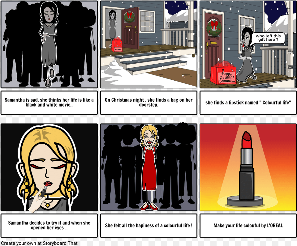 Colourful Lipstick For A Colourful Life Storyboard Lipstick, Book, Comics, Publication, Adult Free Png