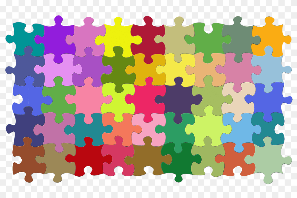 Colourful Puzzle Clipart, Game, Jigsaw Puzzle Free Png Download