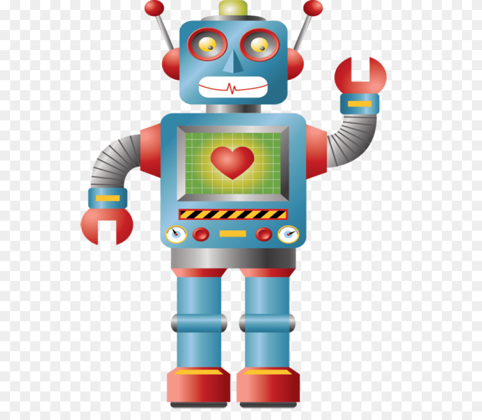 Colourful Robot Png