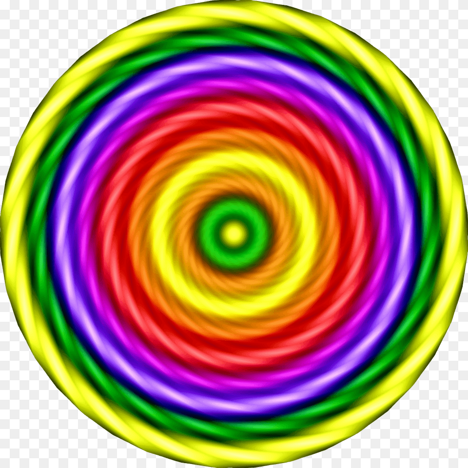Colourful Spiral Clipart, Coil, Disk Free Transparent Png