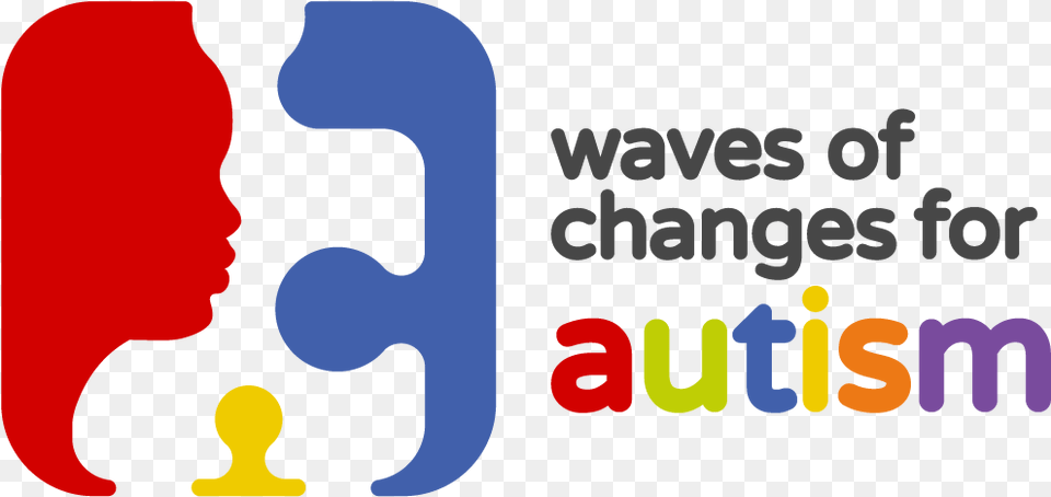 Colourful Waves Of Changes For Autism Logo Waves Of Change For Autism, Person, Baby Free Png
