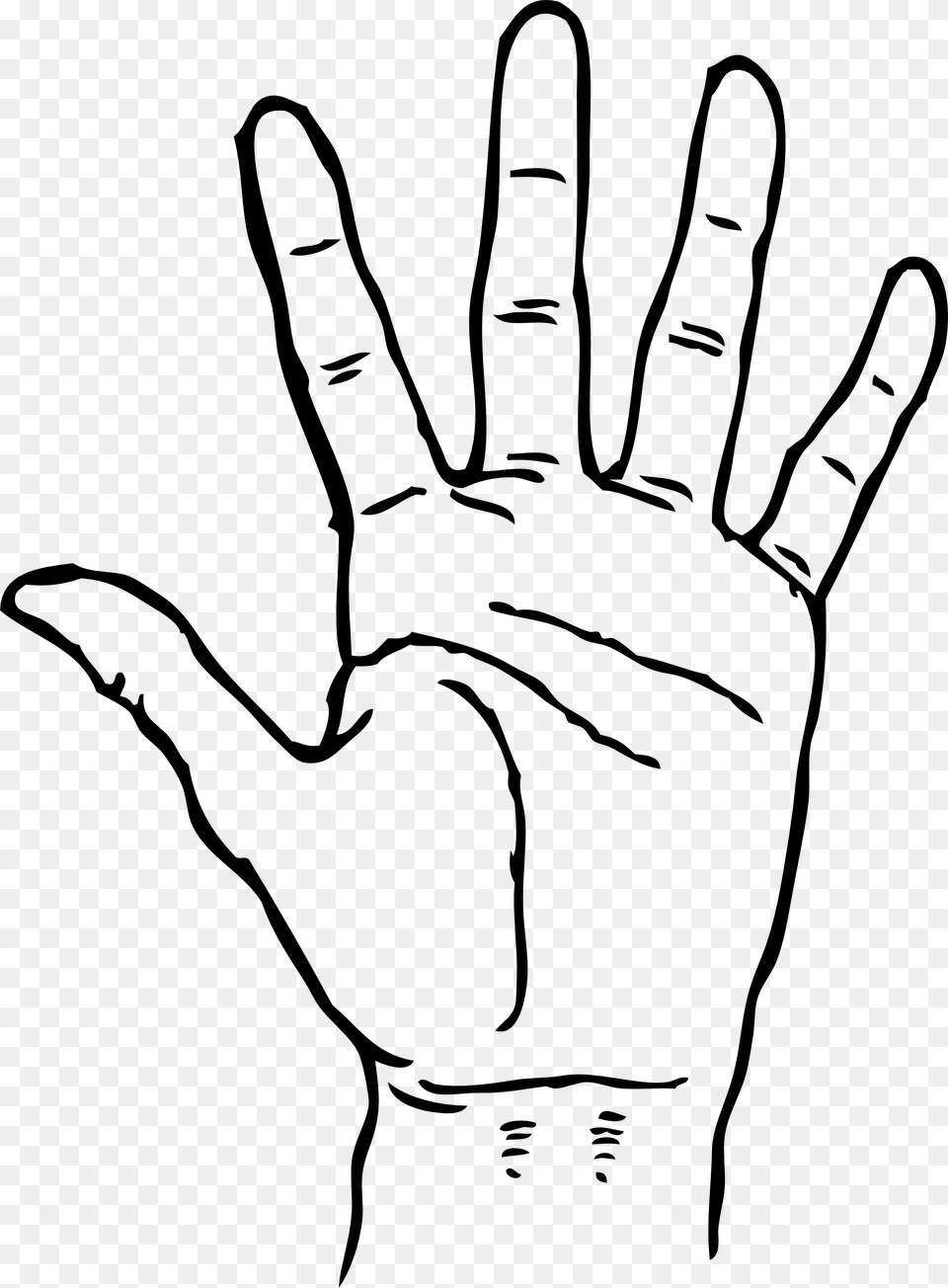 Colouring Hand, Body Part, Finger, Person, Baby Free Png