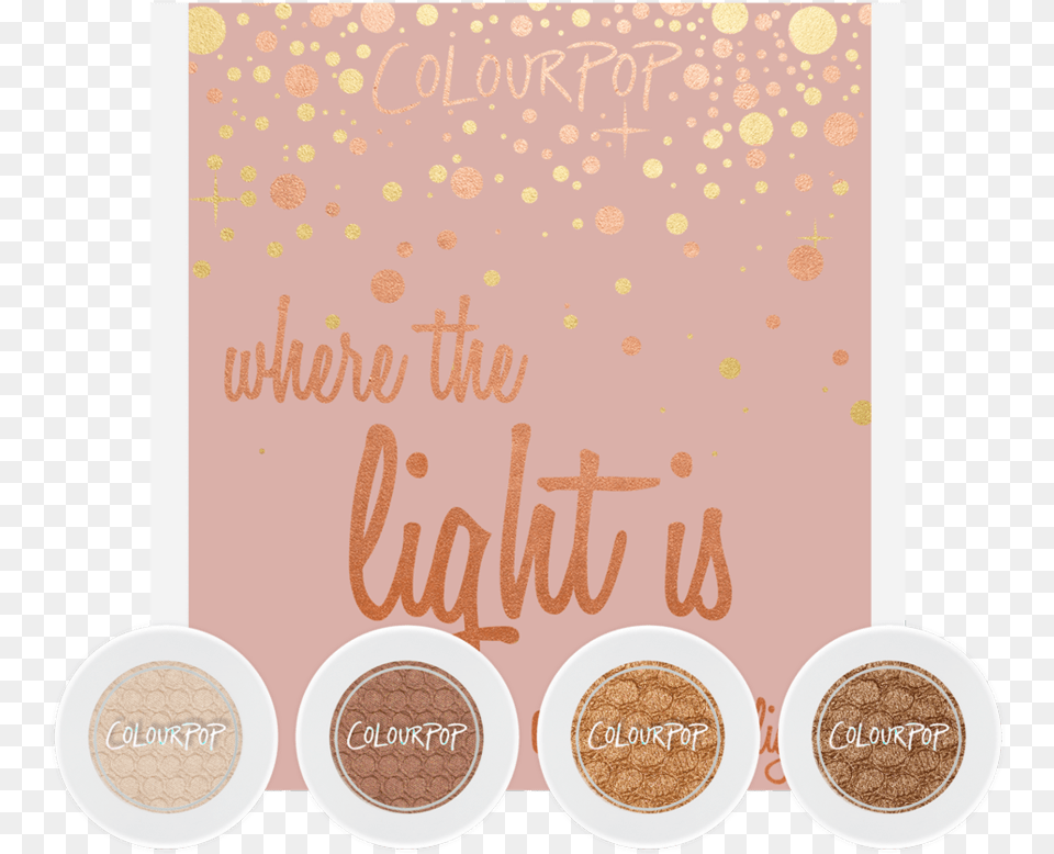 Colourpop Where The Light Is Eyeshadow Bundle Colourpop X Kathleen Lights Where The Light, Face, Head, Person, Plate Free Png Download