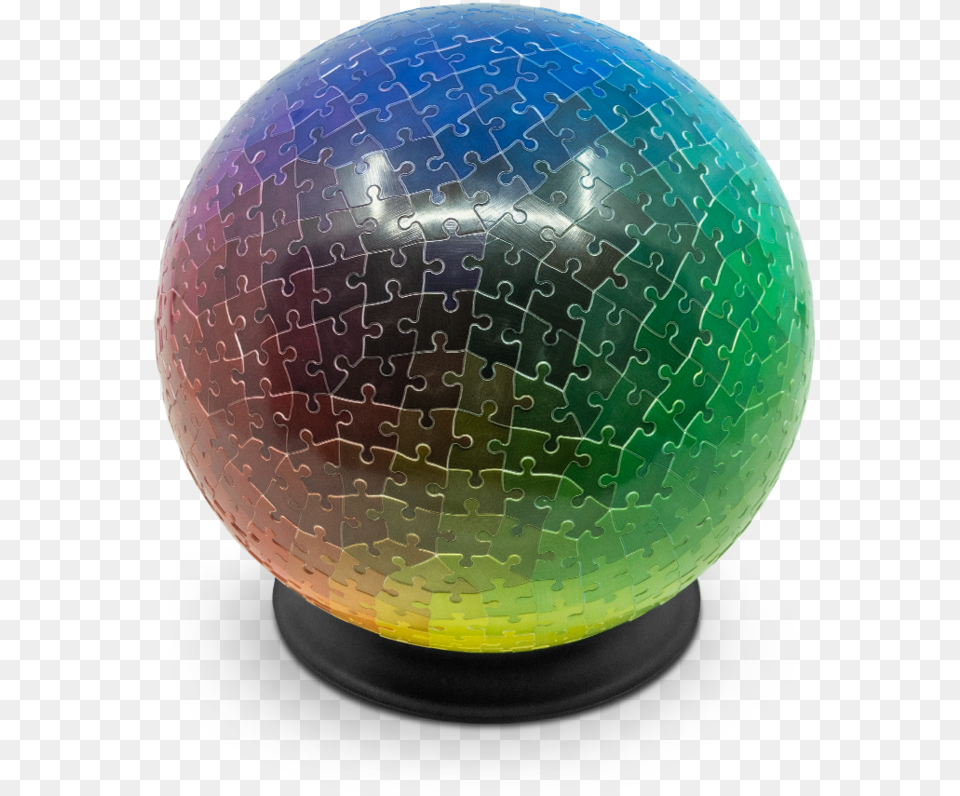 Colours 3d Sphere Puzzle By Clemens Habicht Png