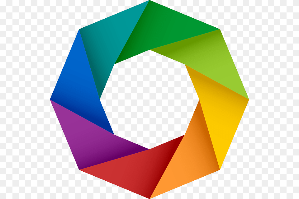 Colours Spectrum, Art, Paper, Origami, Mailbox Png