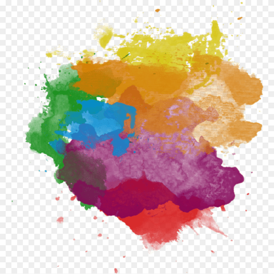 Colours Splash Images Collection Watercolor, Art, Modern Art, Person, Face Free Transparent Png