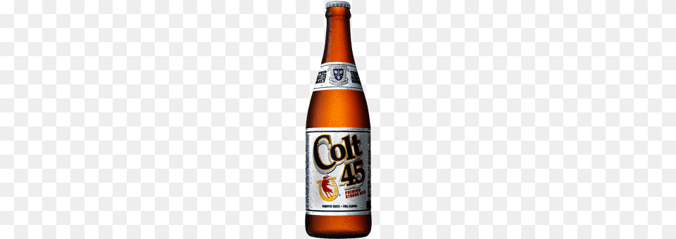 Colt 45 Malt Liquor Colt 45 Beer, Alcohol, Beverage, Beer Bottle, Bottle Free Transparent Png