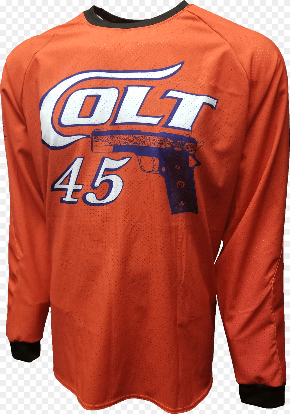 Colt 45 Sprnt Jersey Long Sleeved T Shirt Free Png