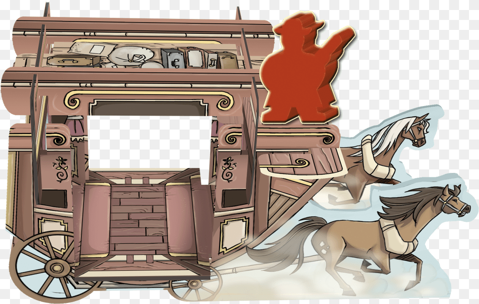 Colt Express Horses Amp Stagecoach, Wheel, Machine, Mammal, Horse Png Image