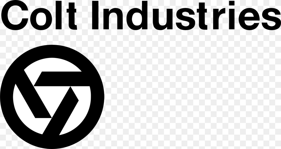 Colt Industries Logo Transparent Colt Industries, Symbol, Sign, Astronomy, Moon Png Image