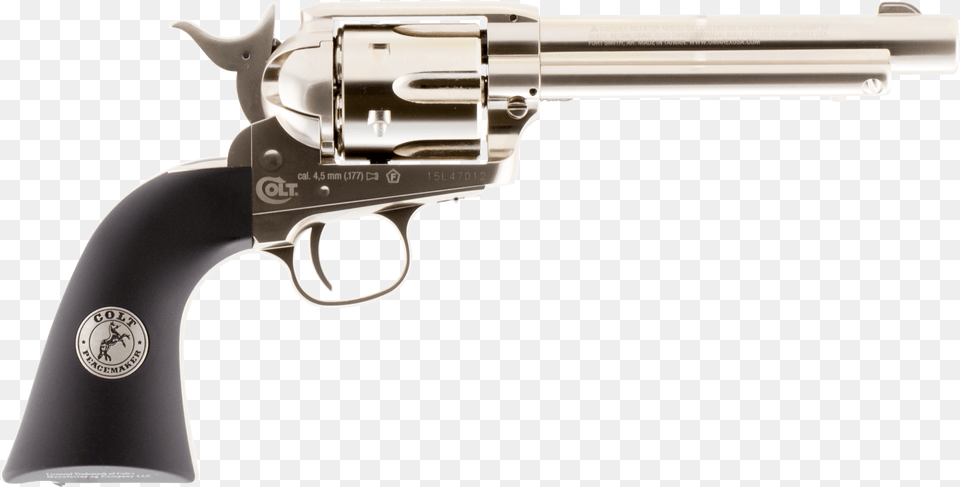 Colt Revolver Revolver Air Pistol, Firearm, Gun, Handgun, Weapon Free Png Download