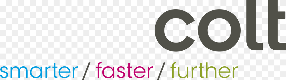 Colt Smarter Faster Further Logo, Text Png Image