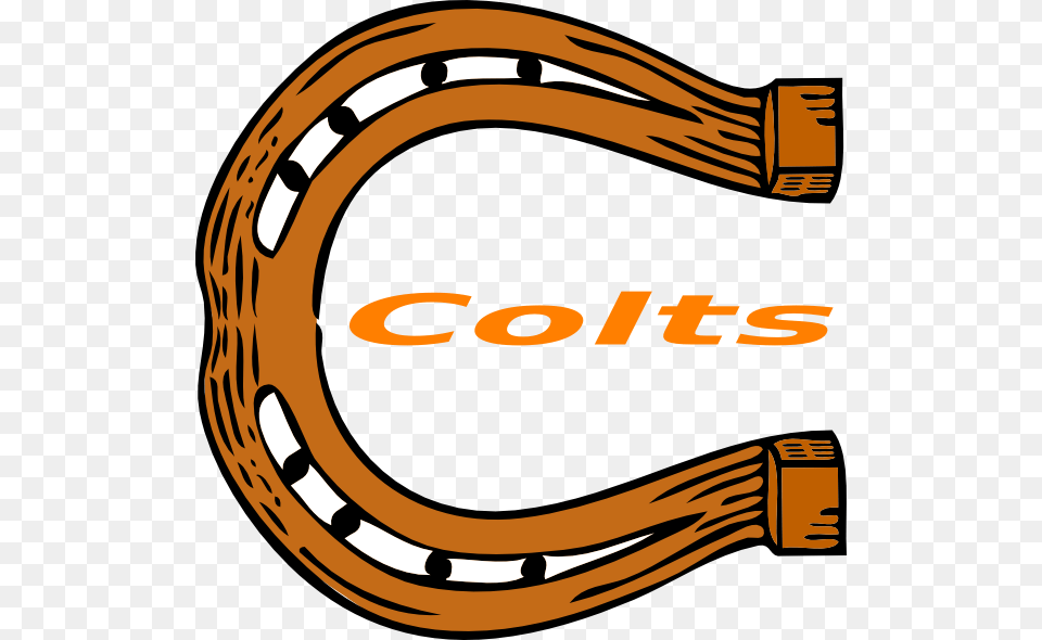 Colts Horse Clipart, Horseshoe Png Image