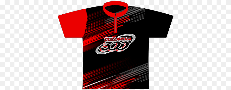 Columbia 300 Express Dye Sublimated Jersey Style 0180 Columbia Bowling Dye Sublimated Jersey W Sash Collar, Clothing, Shirt, T-shirt Free Transparent Png