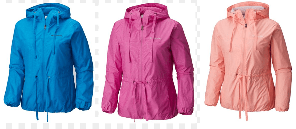 Columbia Auroras Wake Jacket, Clothing, Coat, Raincoat Png
