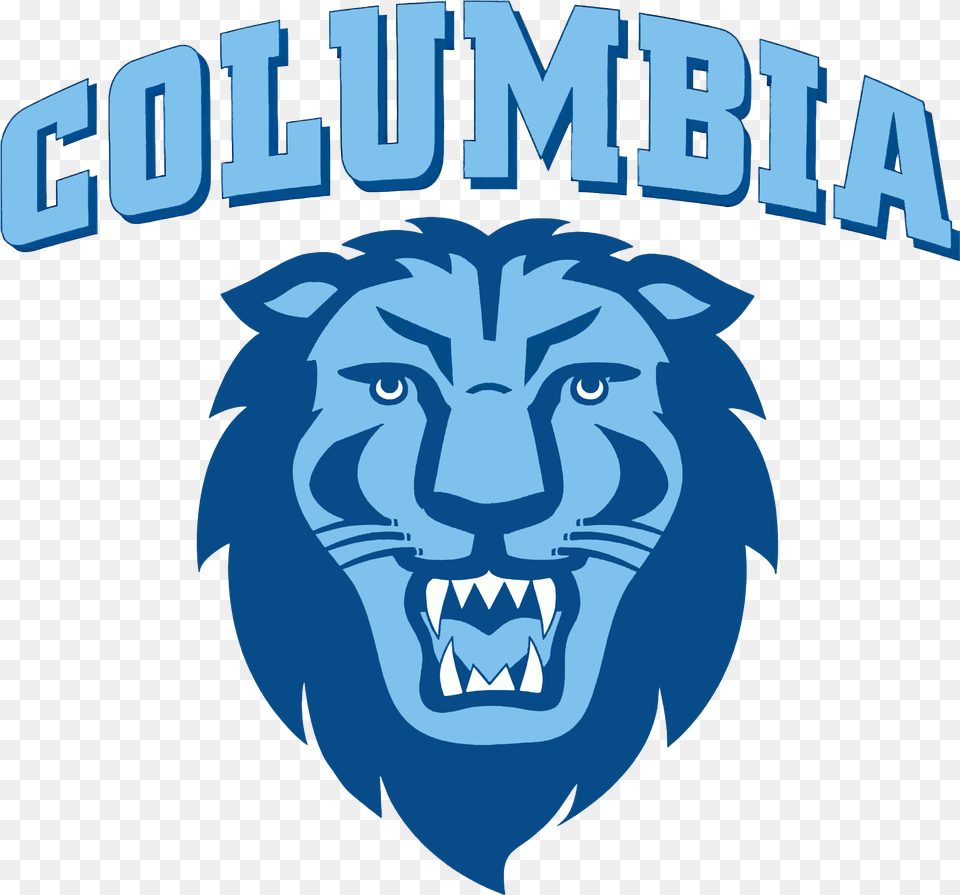 Columbia Lions Logo Columbia Lions Logo, Animal, Lion, Mammal, Wildlife Png