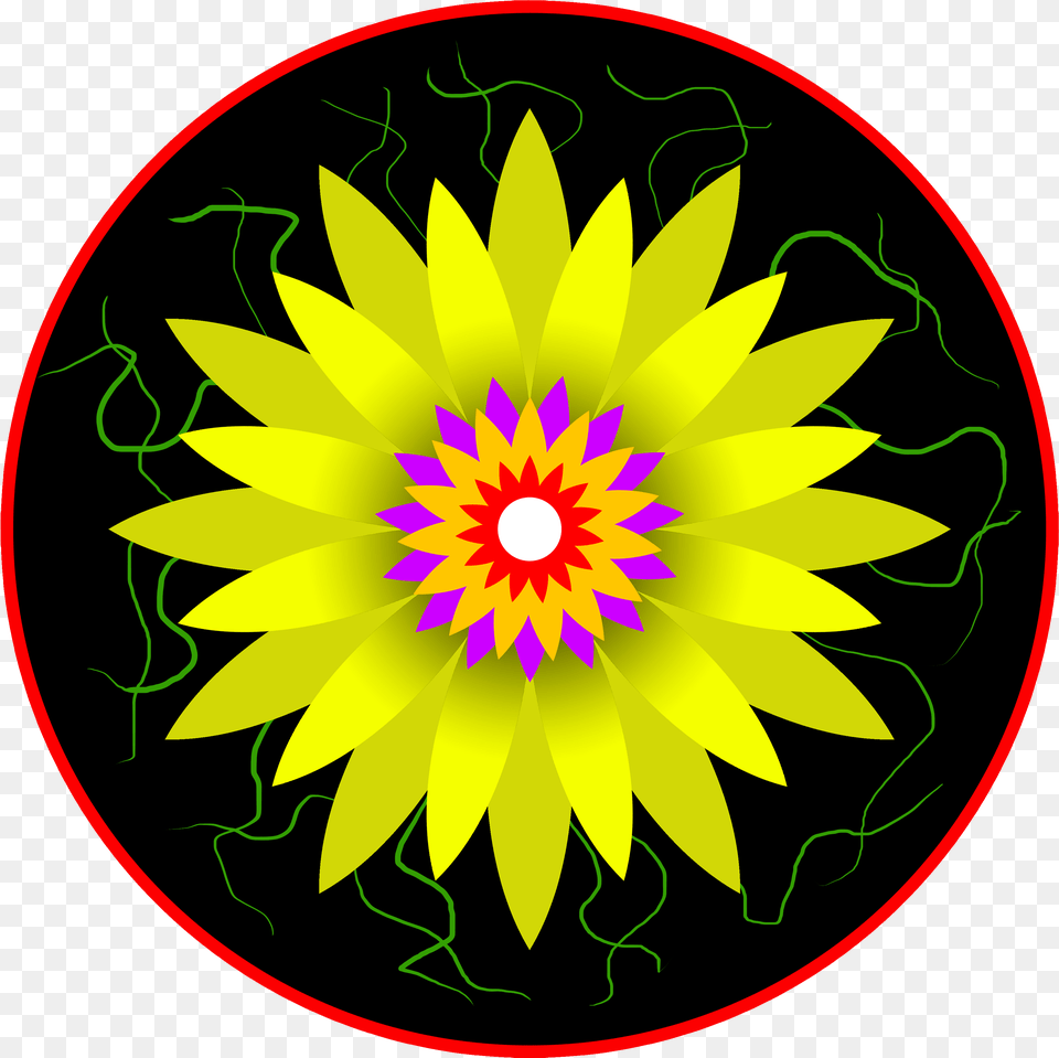 Columbia Nasa Logo, Pattern, Dahlia, Flower, Plant Free Png