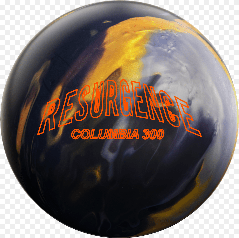 Columbia Resurgence Columbia 300 Resurgence Bowling Ball, Sphere, Bowling Ball, Leisure Activities, Sport Png Image