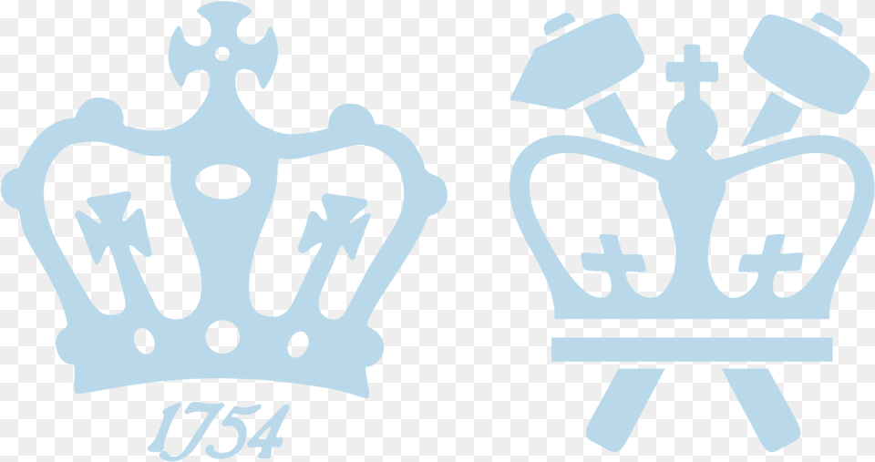 Columbia University Columbia Blue, Accessories, Crown, Jewelry, Stencil Free Png Download