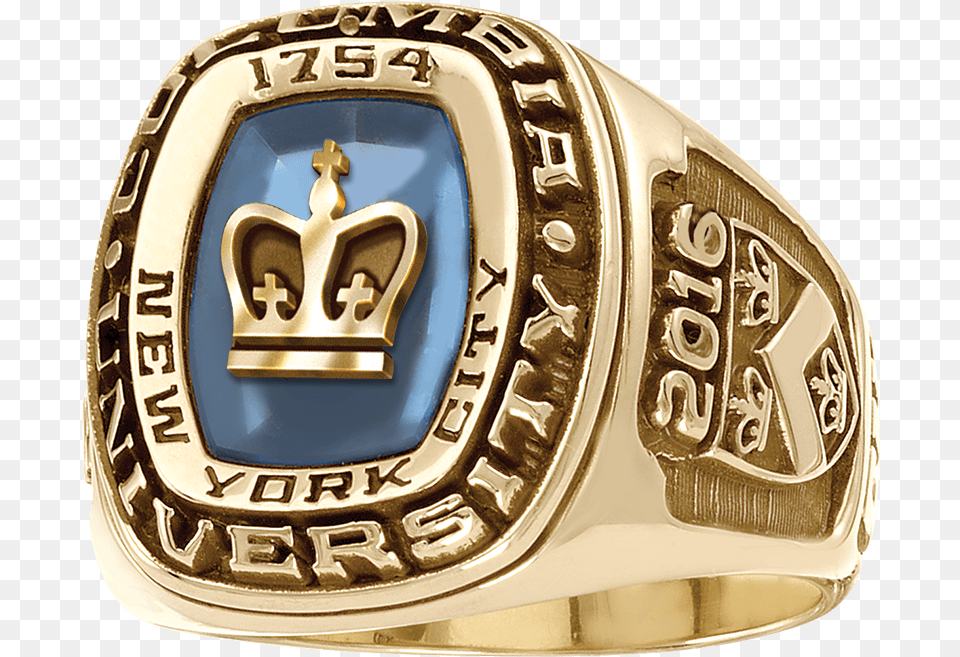 Columbia University Men39s Legend Ring Columbia Class Ring, Accessories, Jewelry, Wristwatch, Gold Png