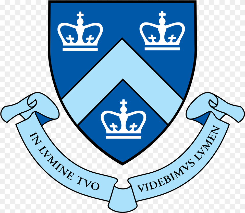 Columbia University Shield Columbia University New York Mascot, Emblem, Symbol, Logo Png