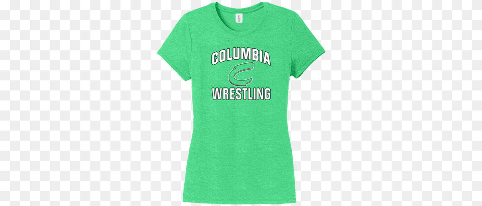Columbia Wrestling Ladies Perfect Tri Unisex, Clothing, Shirt, T-shirt Free Png Download