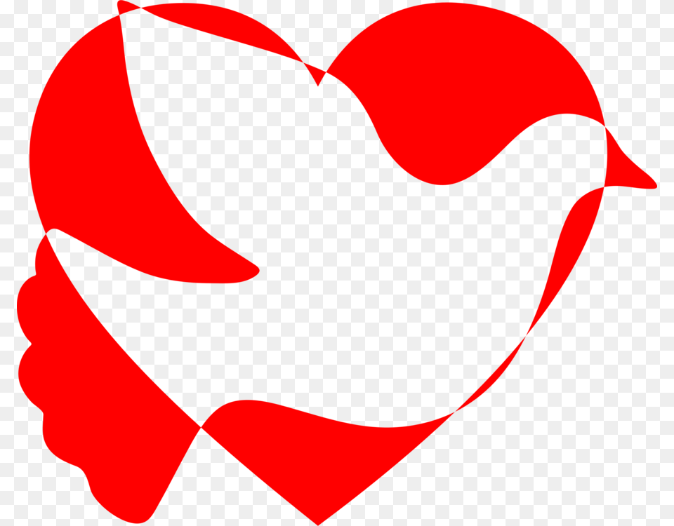 Columbidae Doves As Symbols Heart Peace, Logo, Person, Symbol Free Transparent Png