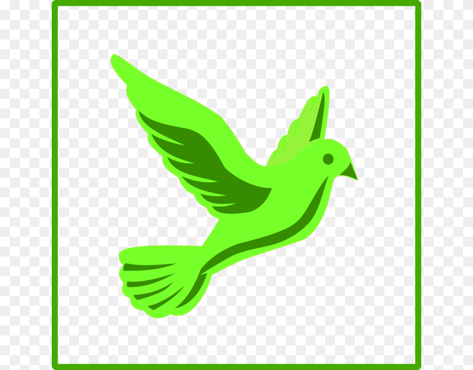 Columbidae Doves As Symbols Peace Symbols Computer Icons Green, Animal, Bird Png Image