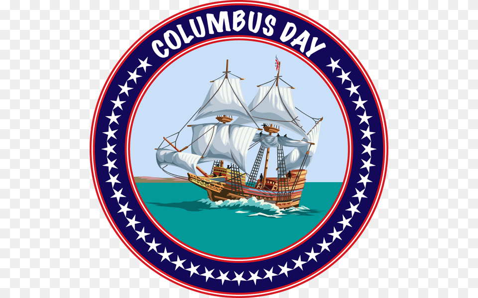 Columbus Day, Boat, Transportation, Vehicle, Person Png Image