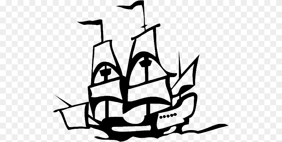 Columbus Day Transparent Images, Art, Stencil, Boat, Drawing Free Png