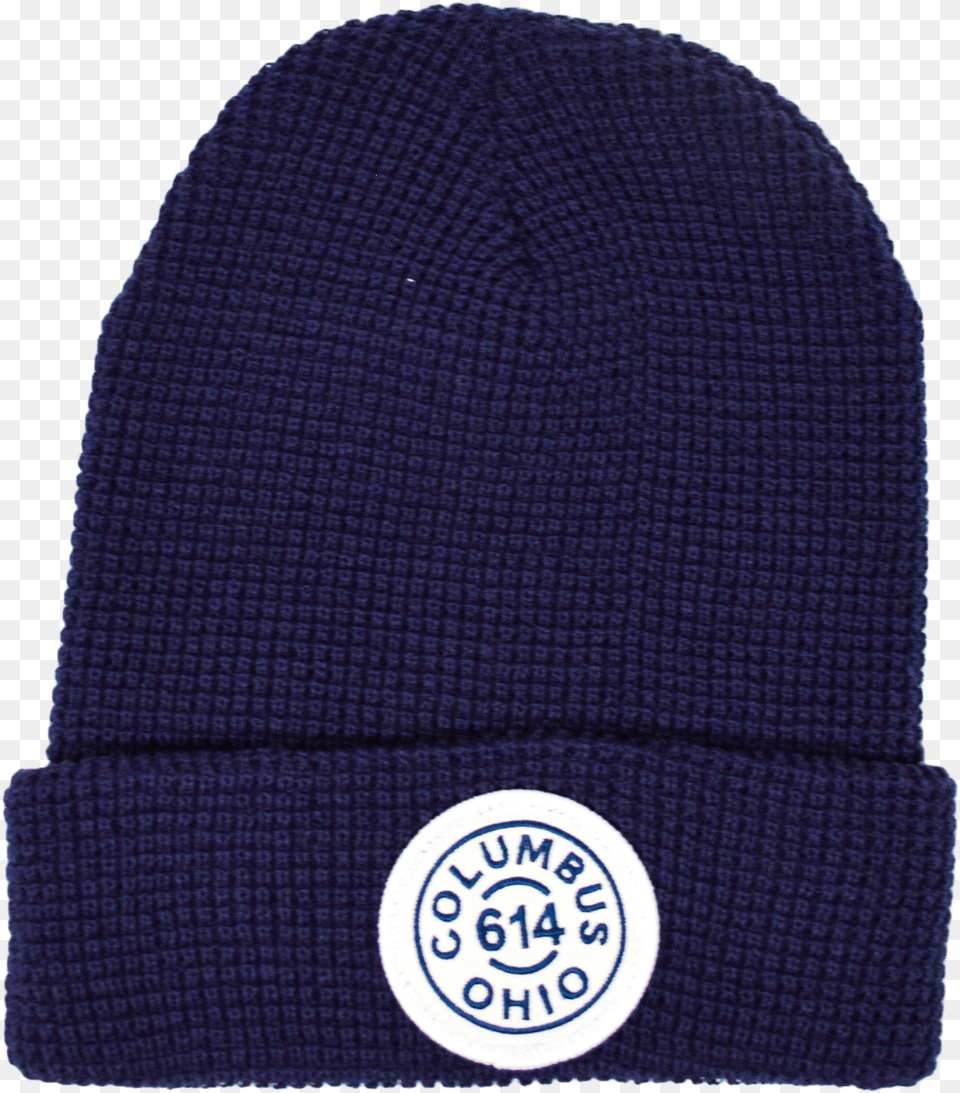 Columbus Ohio Patch Navy Beanie Tag Beanie, Cap, Clothing, Hat Png