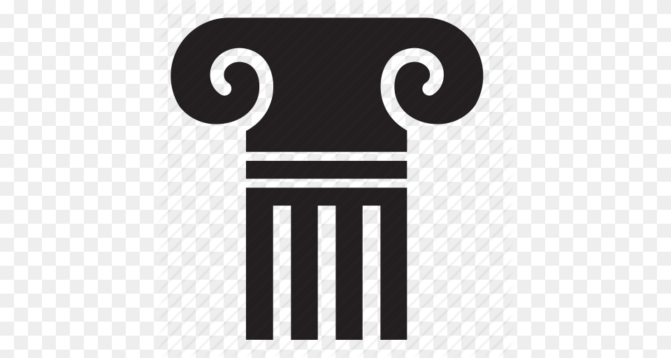 Column Greek Pillar Icon Png Image