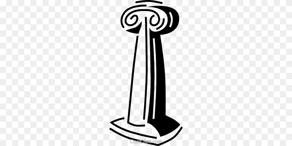 Column Royalty Vector Clip Art Illustration, Architecture, Pillar Free Png