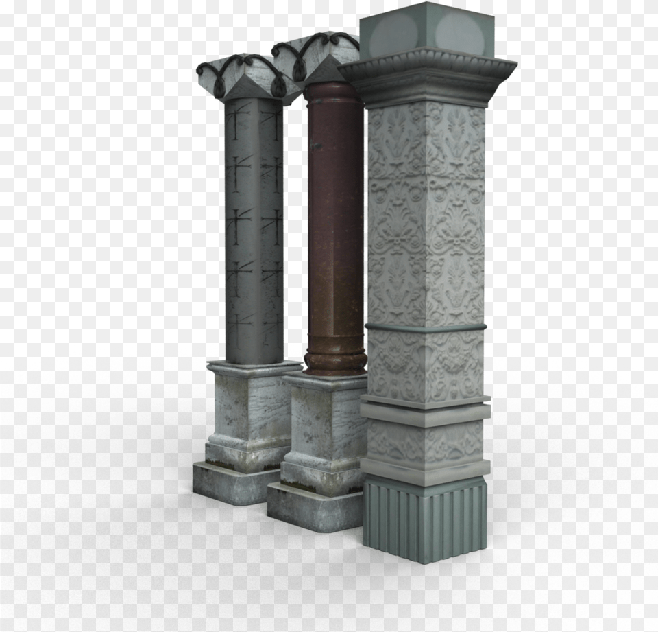 Columns 1 Columns 1 Rb Stone Pillar Design, Architecture Free Png