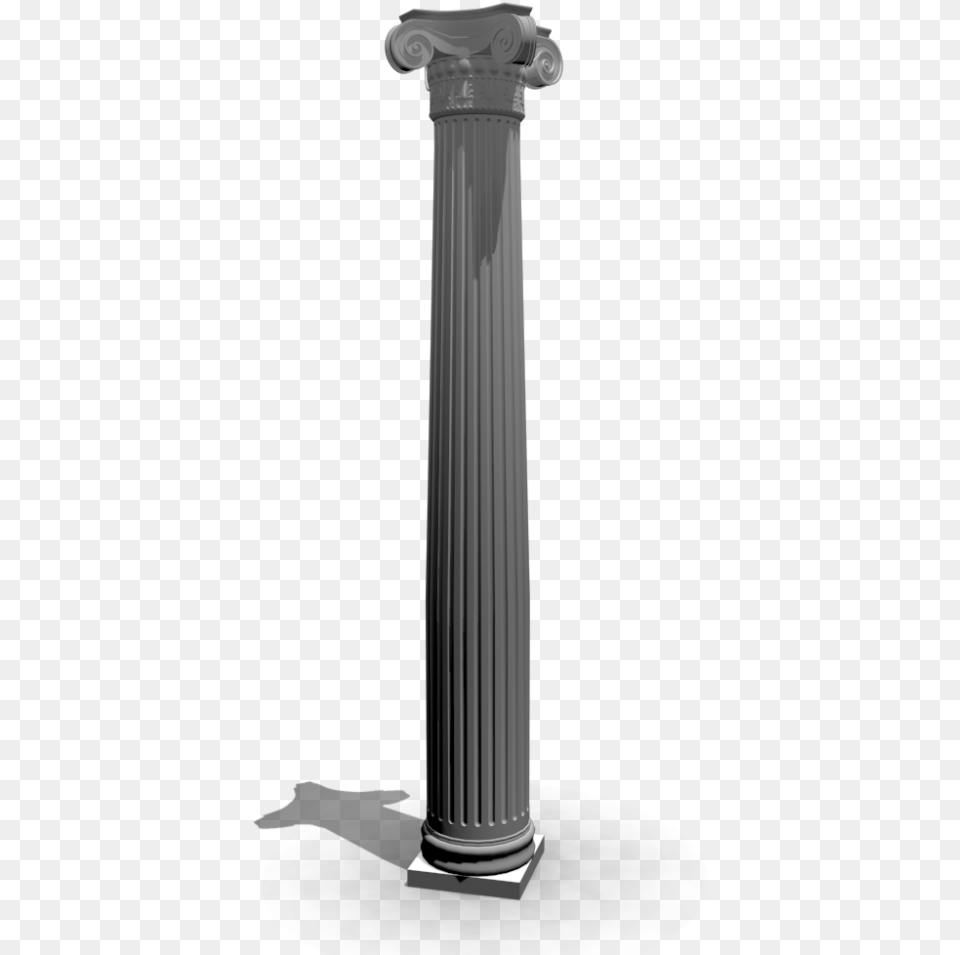 Columns Image Ionic Column 3d Print, Architecture, Pillar, Bottle, Shaker Free Transparent Png