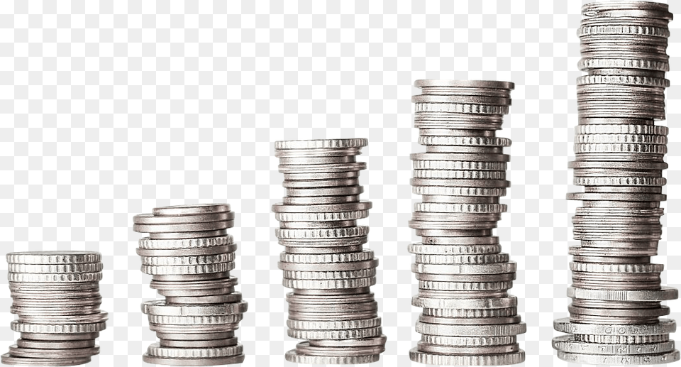 Columns Transparent Background Power To Coin Money, Silver, Nickel Png