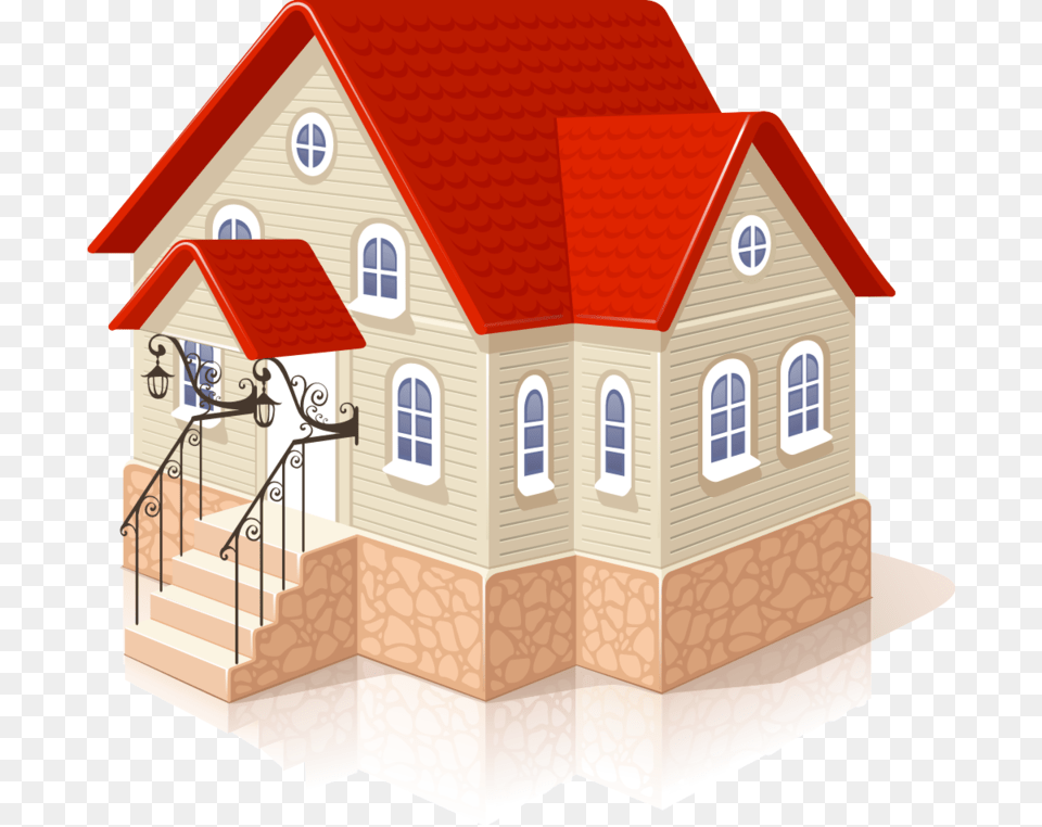 Com 3d Home Icon Pn House Clipart 3d, Architecture, Building, Housing, Neighborhood Free Png Download