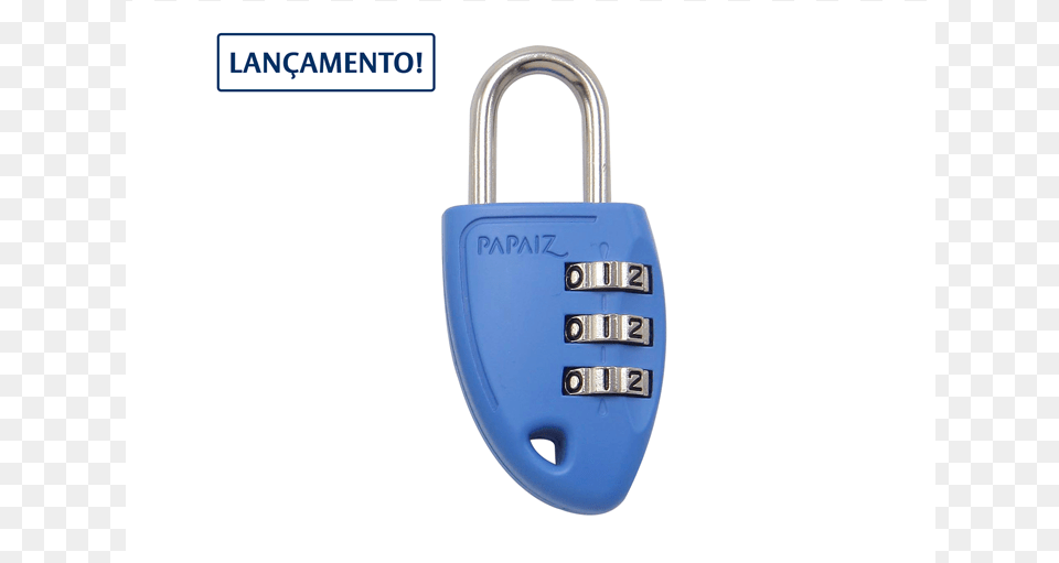 Com Design Moderno E Diferenciado Este Cadeado Dispensa Papaiz, Lock, Combination Lock Free Transparent Png