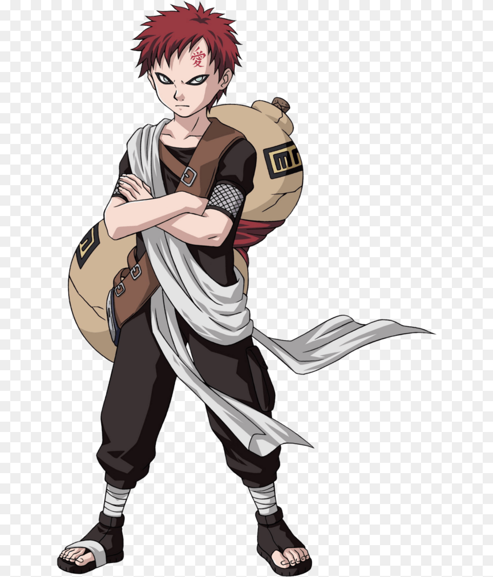 Com Gaara 1 By Gaara Naruto Season, Book, Comics, Publication, Person Free Transparent Png